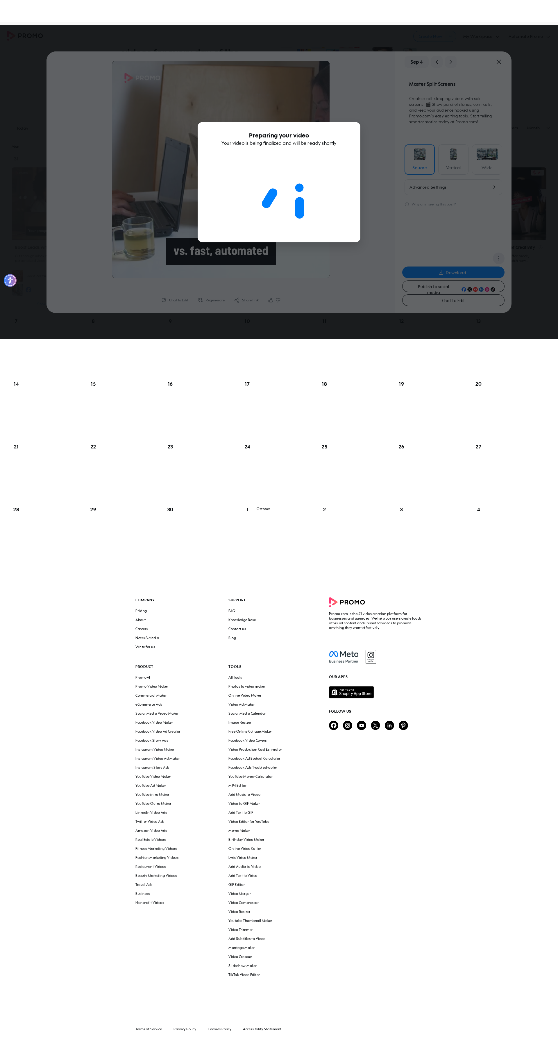 Test failure screenshot